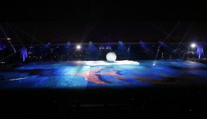 حفل افتتاح دورة الألعاب الخليجية الثانية