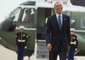 ضحكة رئاسية