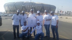 فريق كفى الذي سيقوم بالتوزيع -(1)- --