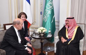 ولي العهد مستقبلاً وزير الدفاع الفرنسي